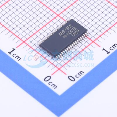 模数转换芯片ADC ADS7952SDBTR TSSOP-38-4.4mm 电子元器件配单