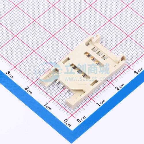 SIM卡连接器 C7013-23 SMD 2.8mm 原装正品 电子元器件配单