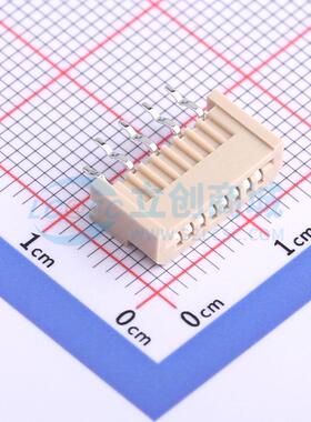 FFC/FPC连接器 AF125-S08HCC-00 插件,P=1.25mm 8P 单侧触点/垂直