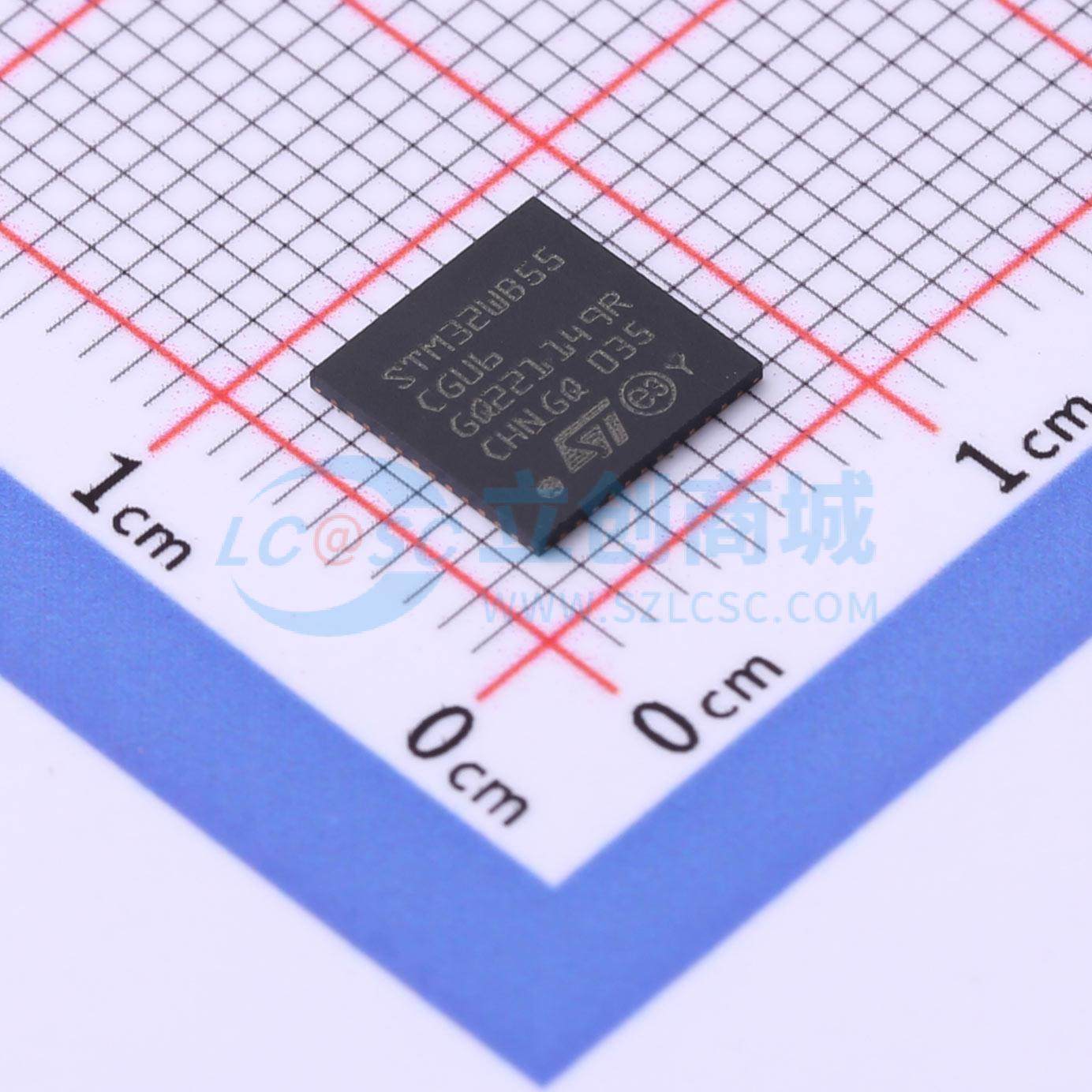 单片机(MCU/MPU/SOC) STM32WB55CGU6 UFQFPN-48(7x7) 电子元器件