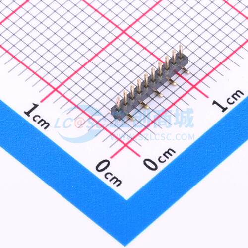 排针 GPCC101-1002A001C1AC SMD,P=1mm 1x10P 方针 电子元器件