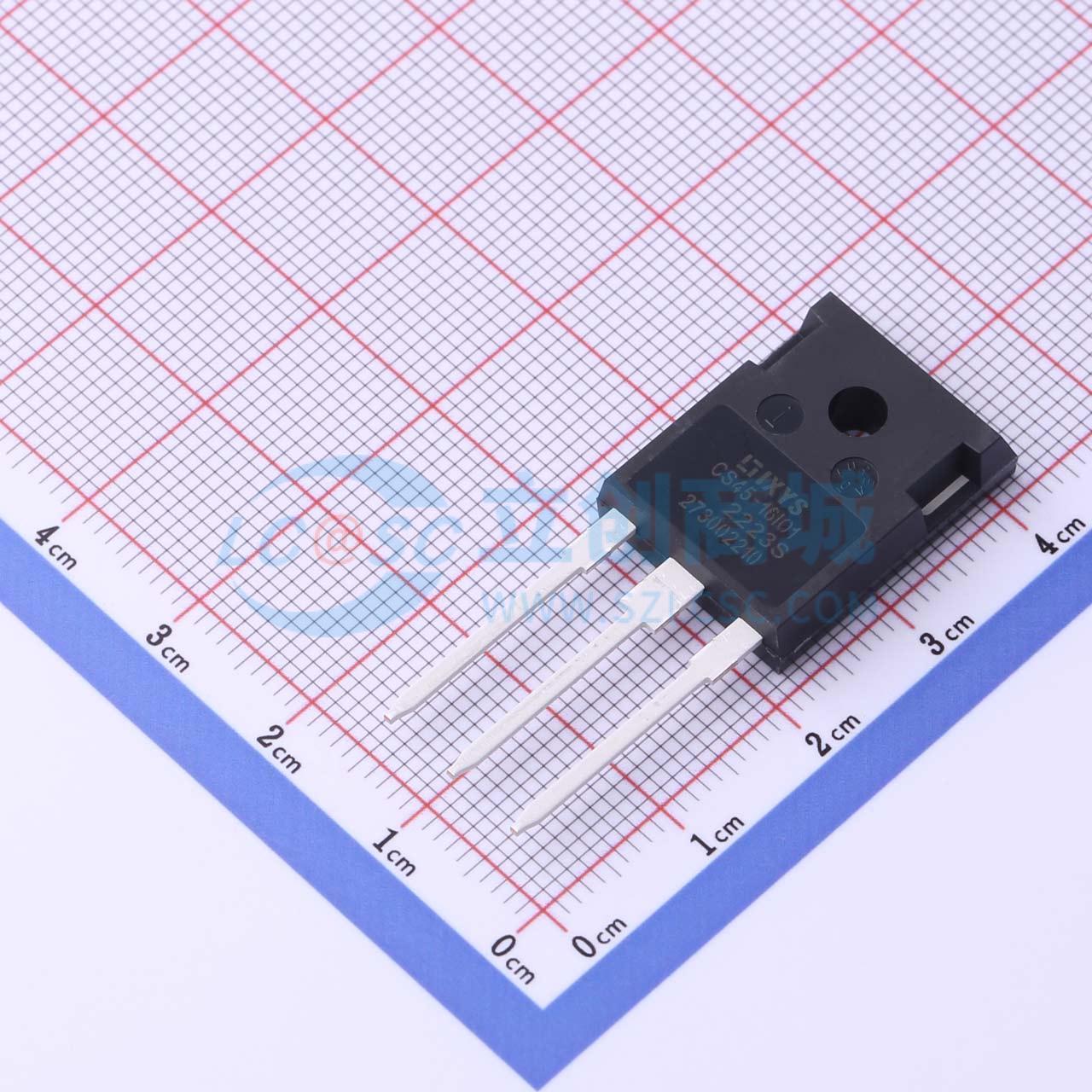 晶闸管(可控硅)/模块 CS45-16IO1 TO-247AD Littelfuse/IXYS 原装