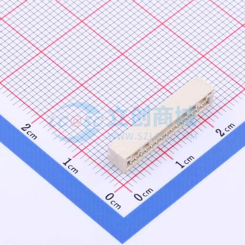 线对板针座 GH125-S15DCA-00 SMD,P=1.25mm,卧贴 1x15P 卧贴 原装