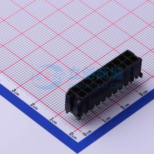 线对板针座 M3025V-2x10P 插件,P=3mm 2x10P 直插 电子元器件配单