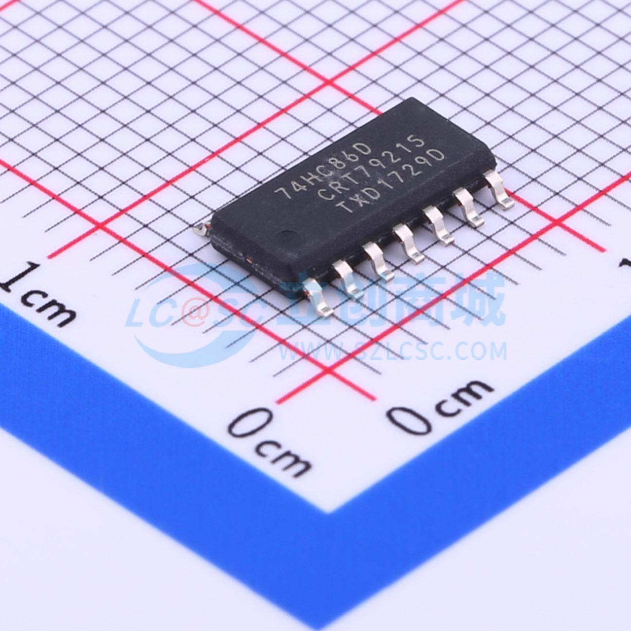 逻辑门 74HC86D,653 SOIC-14 原装正品 电子元器件配单