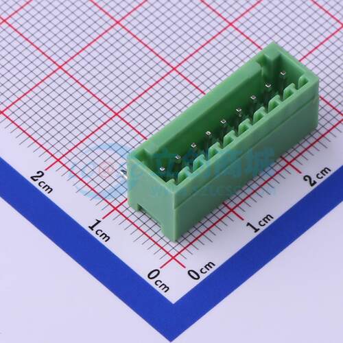 插拔式接线端子 KF2EDGR-2.54-9P 弯插,P=2.54mm 板端/插座-闭口