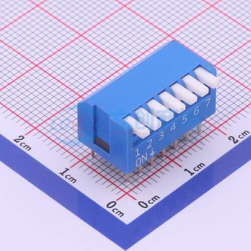 拨码开关 DPL-07BLP 插件 原装正品 电子元器件配单