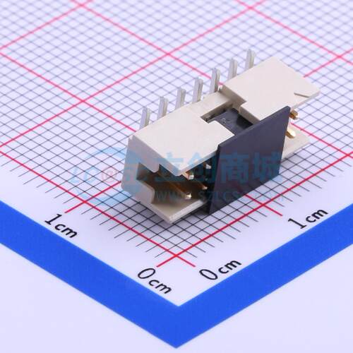 线对板针座 98424-G52-14ALF SMD,P=2mm 2x7P 立贴 电子元器件