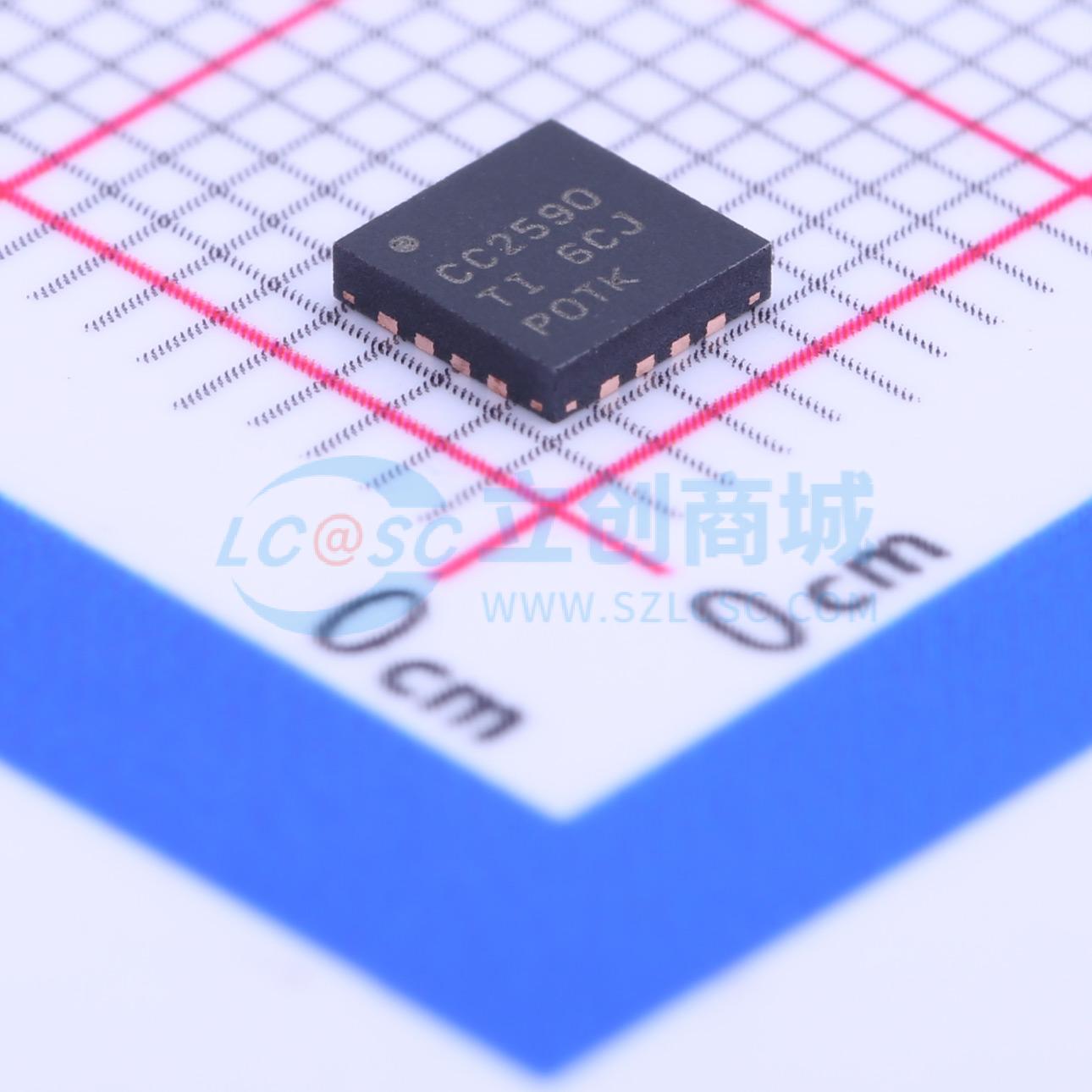 射频前端芯片 CC2590RGVR QFN-16-EP(4x4) 原装 电子元器件配单