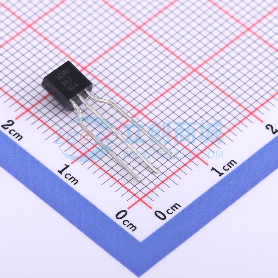 达林顿管 BC517-D74Z TO-92-3 NPN 30V onsemi(安森美) 原装正品