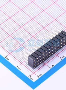 排母 X5531FV-3x12-C42D68-1100 插件,P=2.54mm 3x12P 圆孔 原装