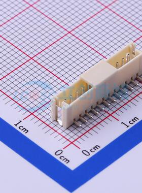 线对板针座 HX15001-12AB SMD,P=1.5mm 1x12P 立贴 电子元器件