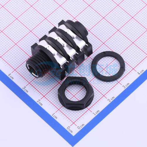 6.35mm耳机座 PJ-609AE环保 插件 1A 50V 原装 电子元器件配单