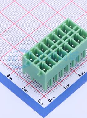 插拔式接线端子 KF2EDGKVG-3.81-2*8P 插件,P=3.81mm 板端/插座-