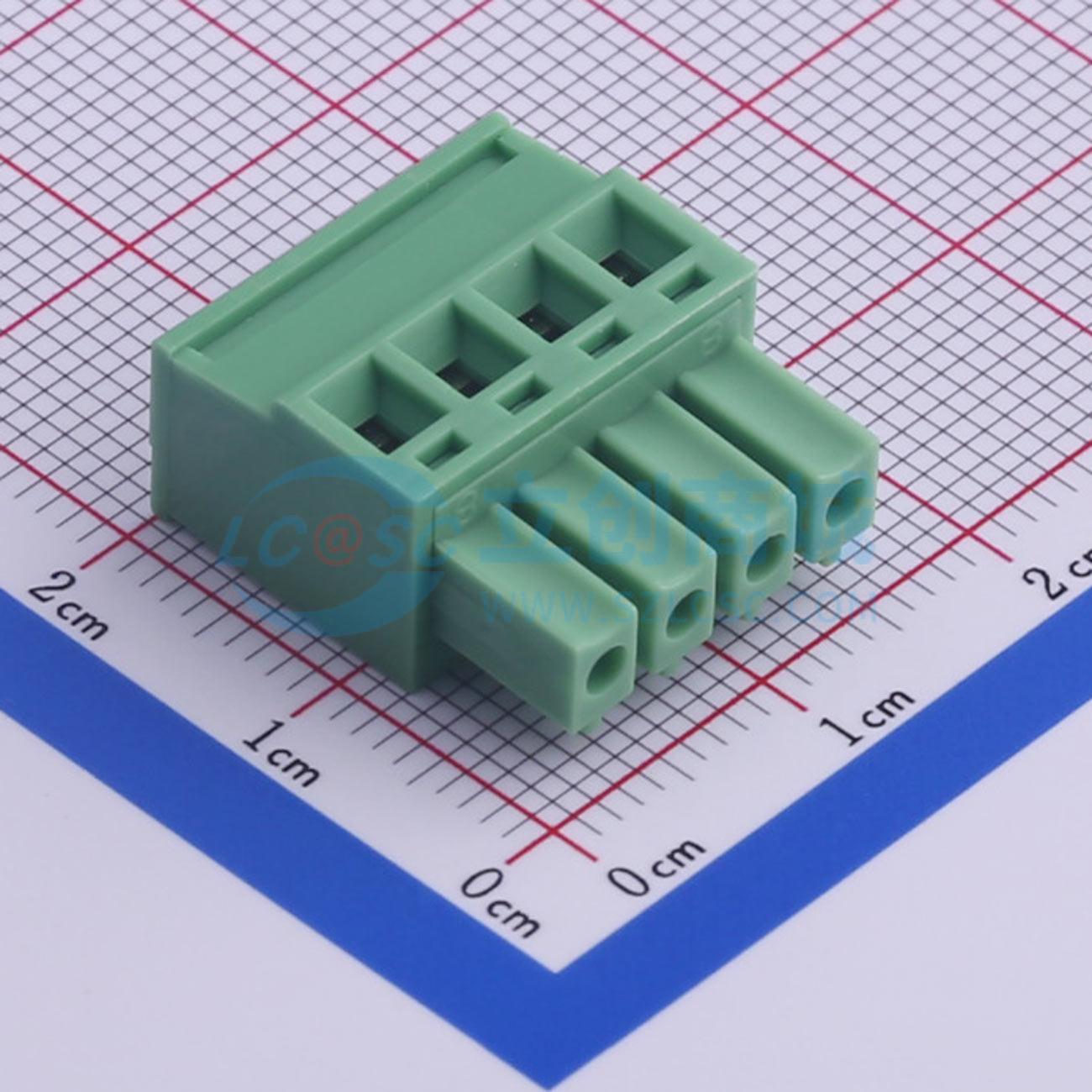 插拔式接线端子 KF2EDGKB-3.81-4P P=3.81mm 插头 1x4P 原装正品