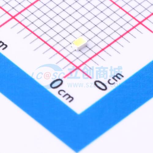 10个 发光二极管/LED A-SL660W1D-C03-4T 白色 SMD,1.1x1.6mm 原