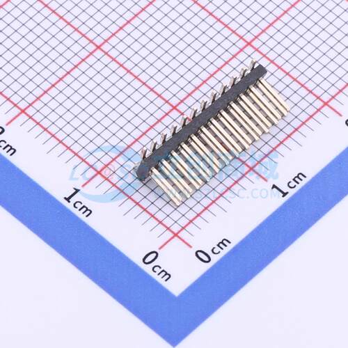 排针 PZ127-2-12-S SMD,P=1.27mm 2x12P 方针 电子元器件配单