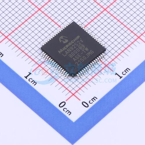 以太网收发器 LAN9252I/PT TQFP-64(10x10) 原装 电子元器件配单