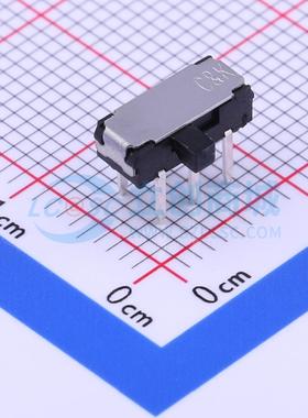 滑动开关 JS202011AQN 插件 双刀双掷 原装正品 电子元器件配单