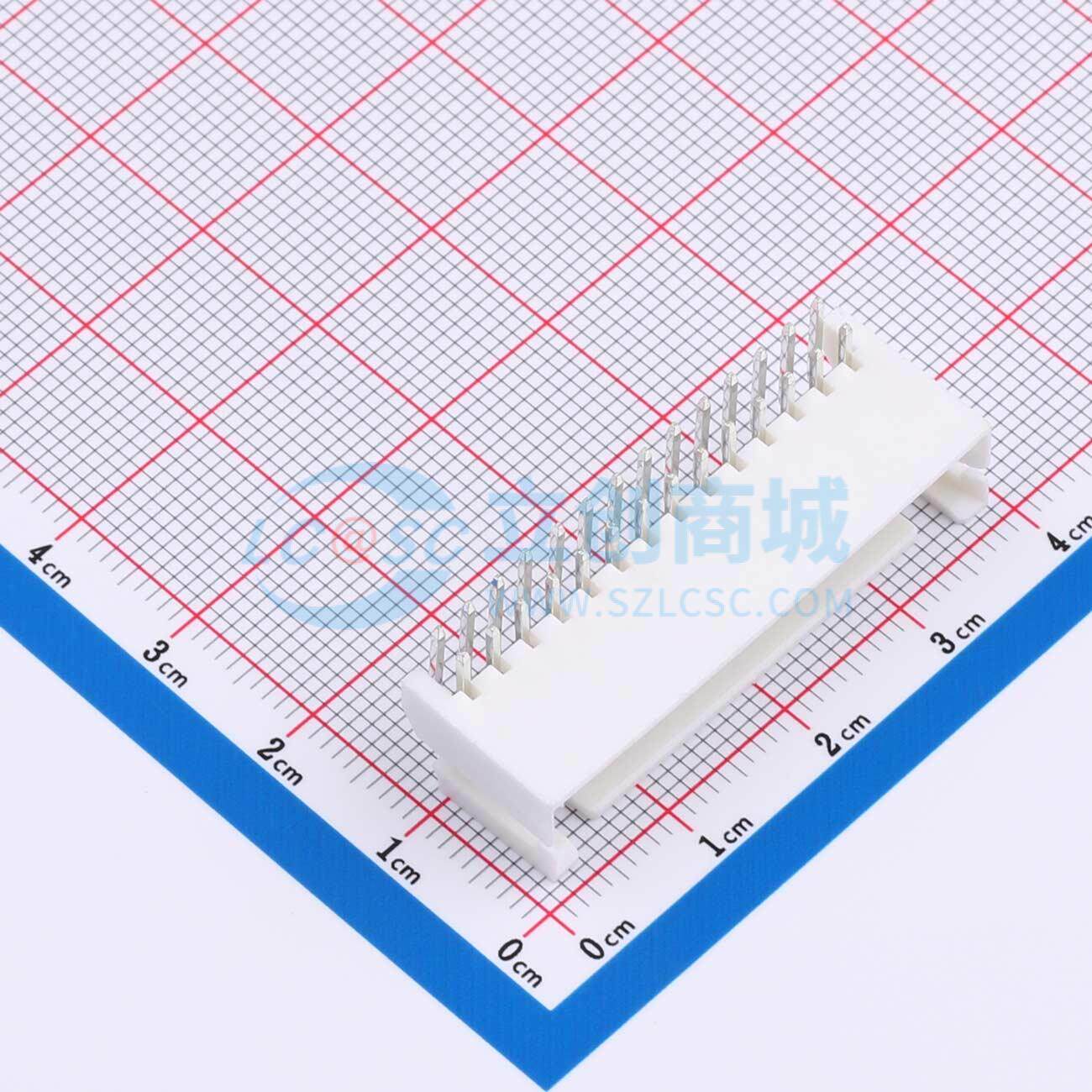 线对板针座 XD-XHD-2*14AW 插件,P=2.54mm 2x14P 弯插 电子元器件