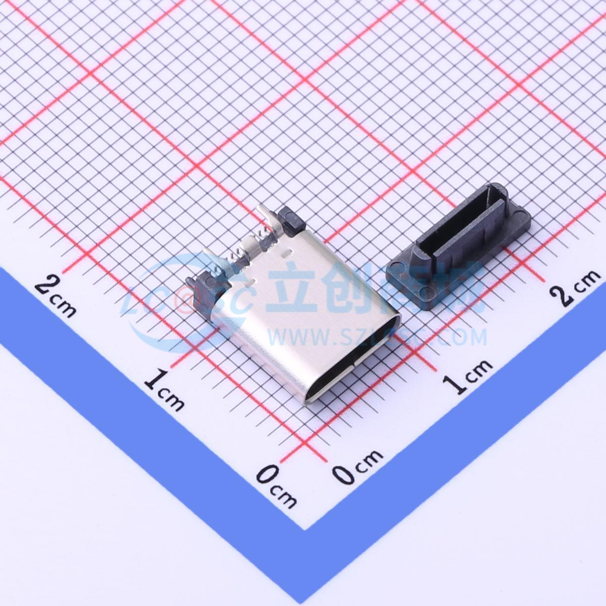 USB连接器 U263-243N-4BQC17-4 SMD 母 立贴 原装 电子元器件配单