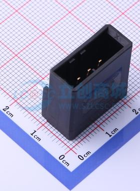 线对板针座 1-178293-2 弯插,P=3.81mm 1x3P 弯插 电子元器件配单