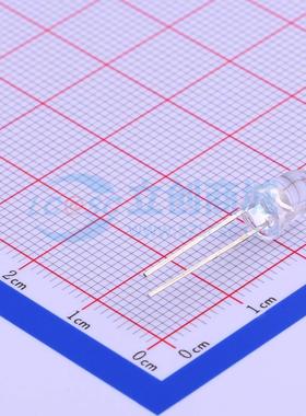 50只 发光二极管/LED 333-2SUBC/S400-A4 蓝色 插件,D=5mm 电子元