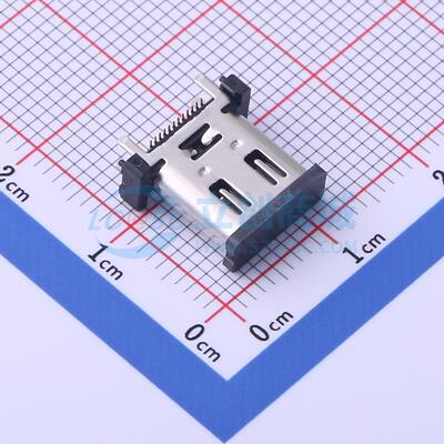 USB连接器 TYPEC-503DSL-ACP24 SMD 母 立贴 原装 电子元器件配单