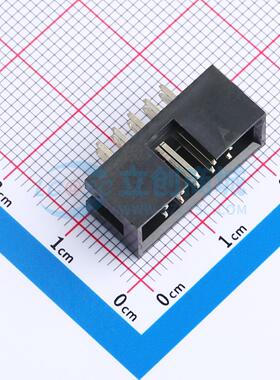 连接器 XDFH-0254-2*5P 插件,P=2.54mm 2x5P 简牛座