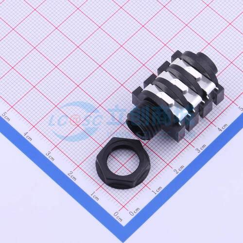 6.35mm耳机座 PJ-609K 插件 1A 50V 原装正品 电子元器件配单