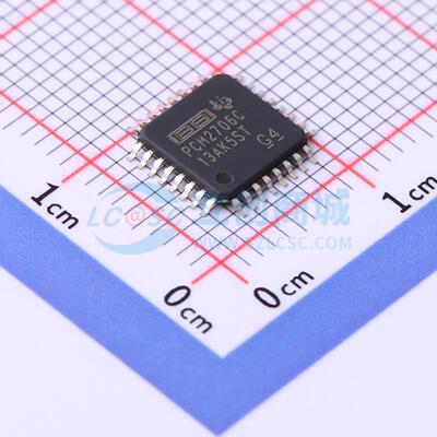ADC/DAC-专用型 PCM2706CPJTR TQFP-32(7x7) 原装 电子元器件配单