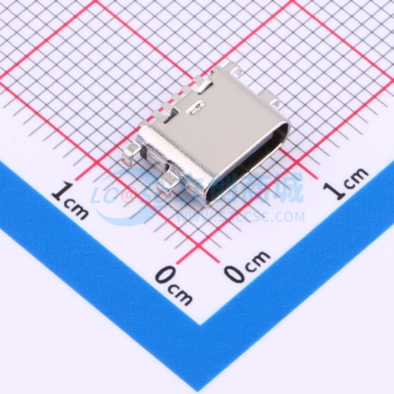 USB连接器 TYPE-606-1.6-T3-5A SMD 母 沉板 原装 电子元器件配单