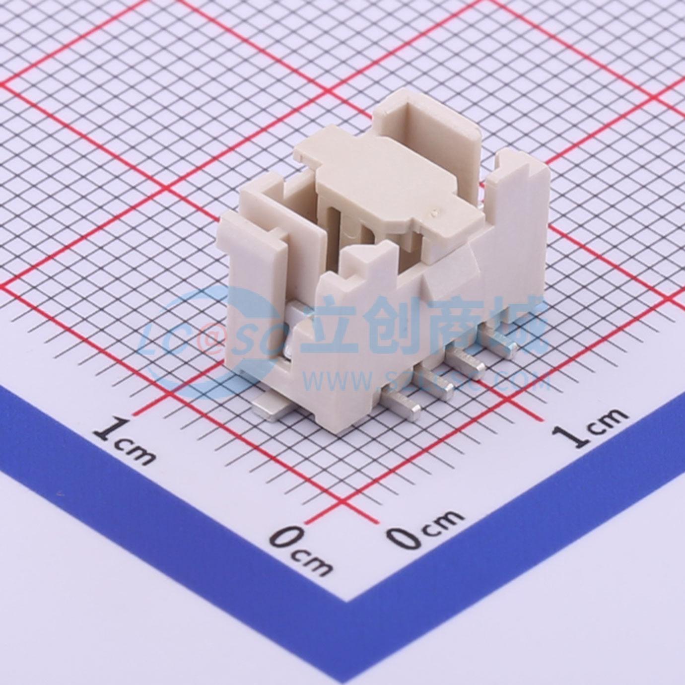 线对板针座 X2026WVS-2x04D-LPSW SMD,P=2mm 2x4P 立贴 原装正品
