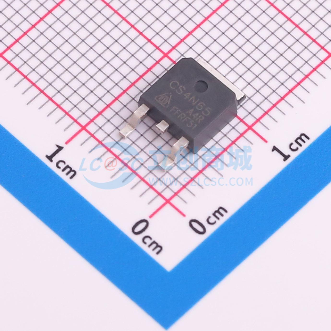 场效应管MOS CS4N65A4R TO-252-2 华润华晶 电子元器件配单