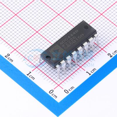 模拟开关/多路复用器 ADG444BNZ PDIP-16 原装 电子元器件配单