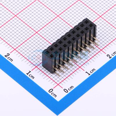 排母 CSFB203-1002A001R1AC 插件,P=2mm 2x10P 电子元器件配单