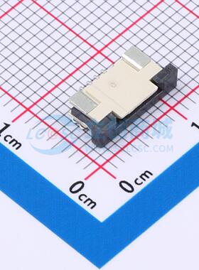 FFC/FPC连接器 FPC-1.0AS-4PWCR-H25 SMD,P=1mm,卧贴 抽屉式 4P