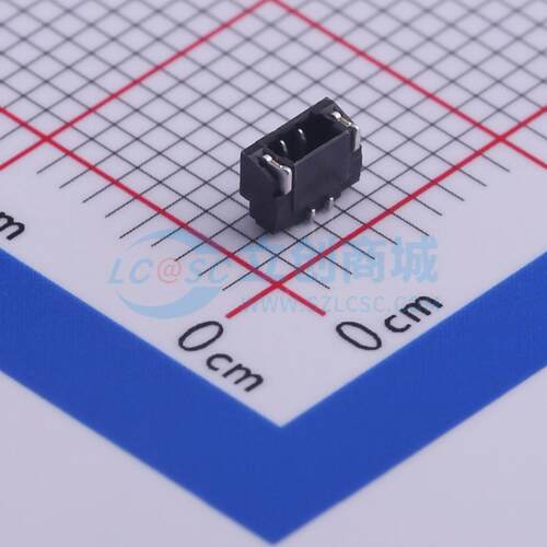 线对板针座 A0800WR-S-02PN6BT1T00R SMD,P=0.8mm,卧贴 1x2P 卧贴