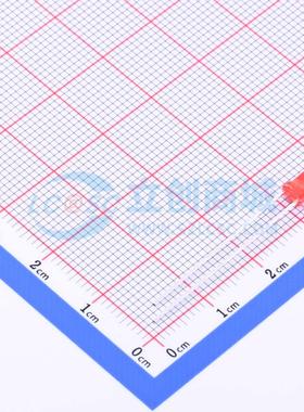 50只 发光二极管/LED EL304RD 红色 插件,D=3mm 原装 电子元器件