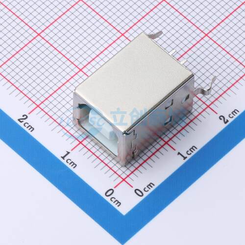 USB连接器 ZX-TYPEB-2-ZCM4 插件 母 直插 原装 电子元器件配单