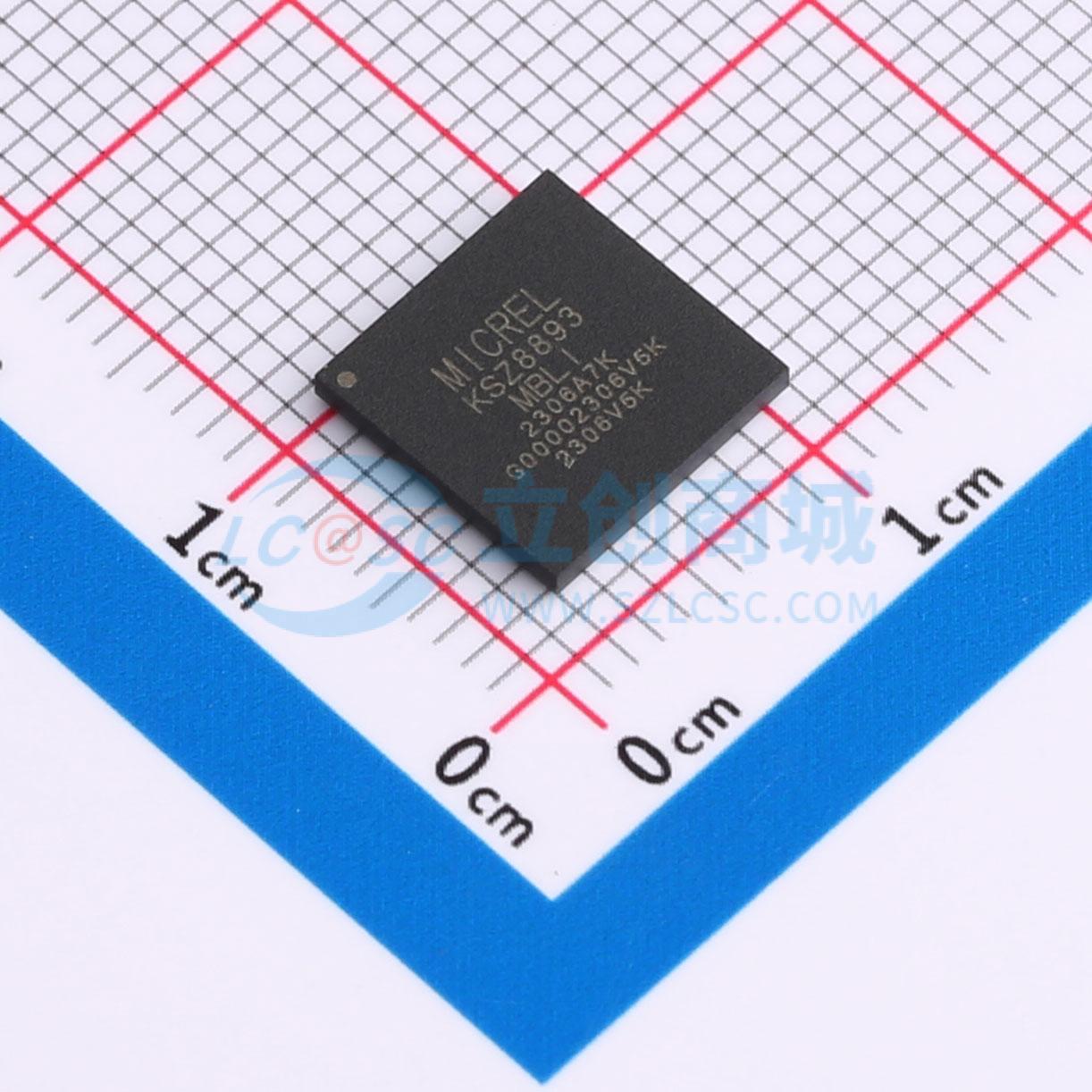 以太网收发器 KSZ8893MBLI LFBGA-100 原装正品 电子元器件配单