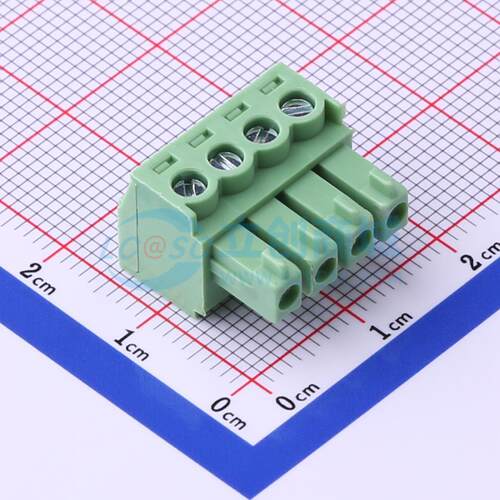 插拔式接线端子 WJ15EDGK-3.81-4P P=3.81mm 插头 1x4P 原装正品