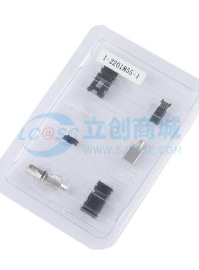 USB连接器 1-2201855-1 插件 原装正品 电子元器件配单
