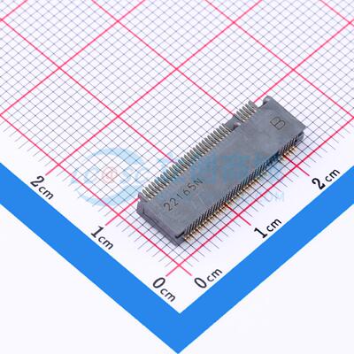 金手指连接器 2199119-5 SMD,P=0.5mm,卧贴 0.5mm 67P 电子元器件