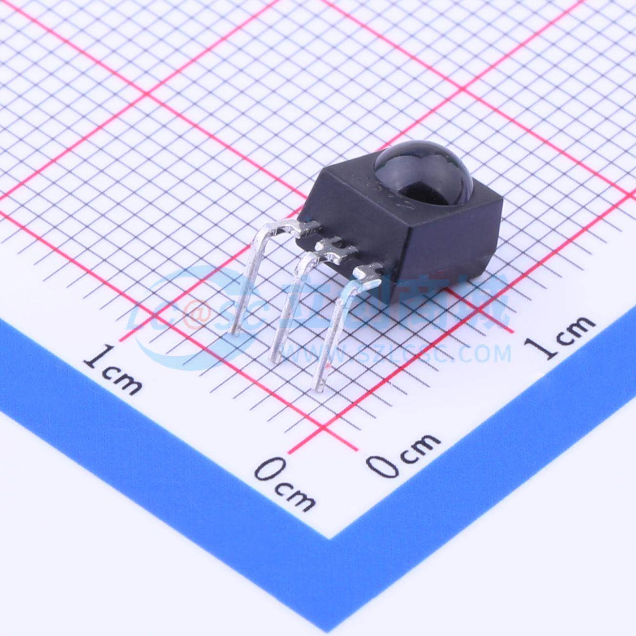 红外遥控接收头(IRM) IRM-3636M3F45 SIP-3-2.54mm 6m 电子元器件