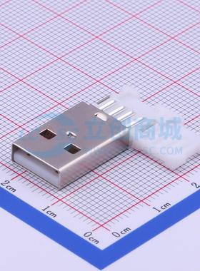 SIM卡连接器 XKNANO-1308 SMD 翻盖式 MicroSIM卡 卡座 1.8mm Mic
