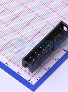 连接器 321026RG0ABK00A01 弯插,P=2.54mm 2x13P 简牛座