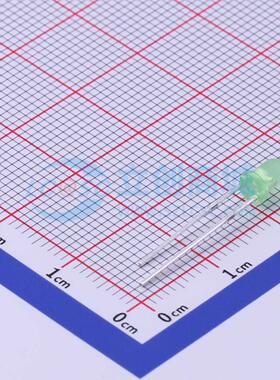 10个 发光二极管/LED TZ-L2-03YYBG2GDJ30-001 翠绿色 插件,D=3mm