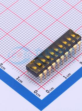 拨码开关 YDD10LS2 插件 原装正品 电子元器件配单