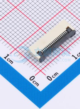 FFC/FPC连接器 FPC0.5B-WTG-20P SMD,P=0.5mm 20P 电子元器件配单
